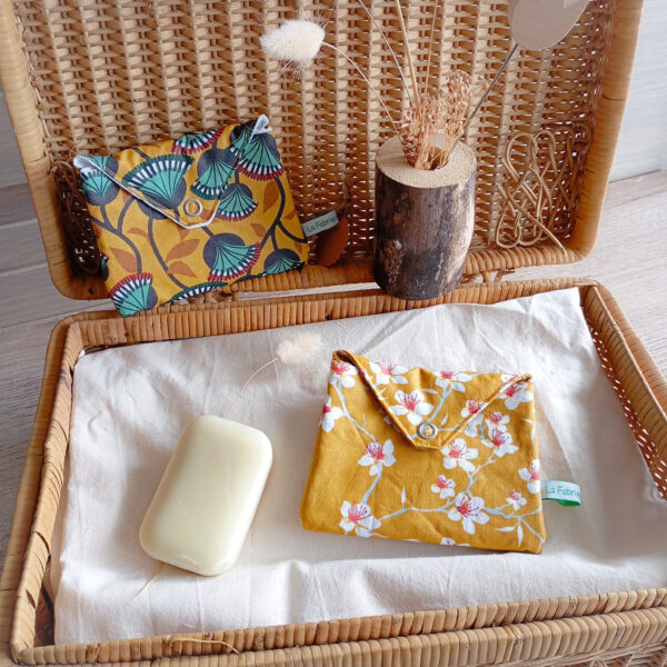 Pochettes savon moutarde