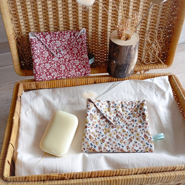 Pochettes savon terra cotta